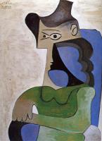 Picasso, Pablo - seated woman in a hat